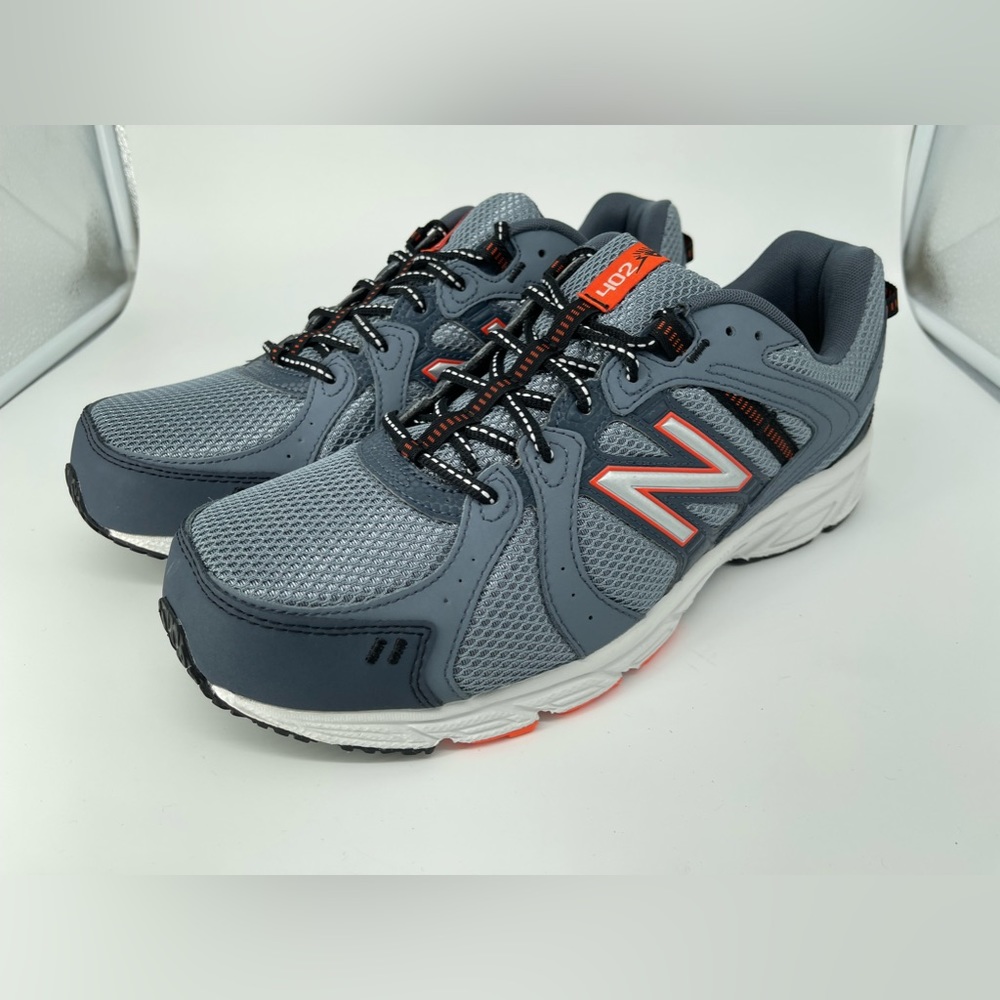 New Balance Men’s 402 Gray/Orange Extra Wide - 13 EEEE - NEW